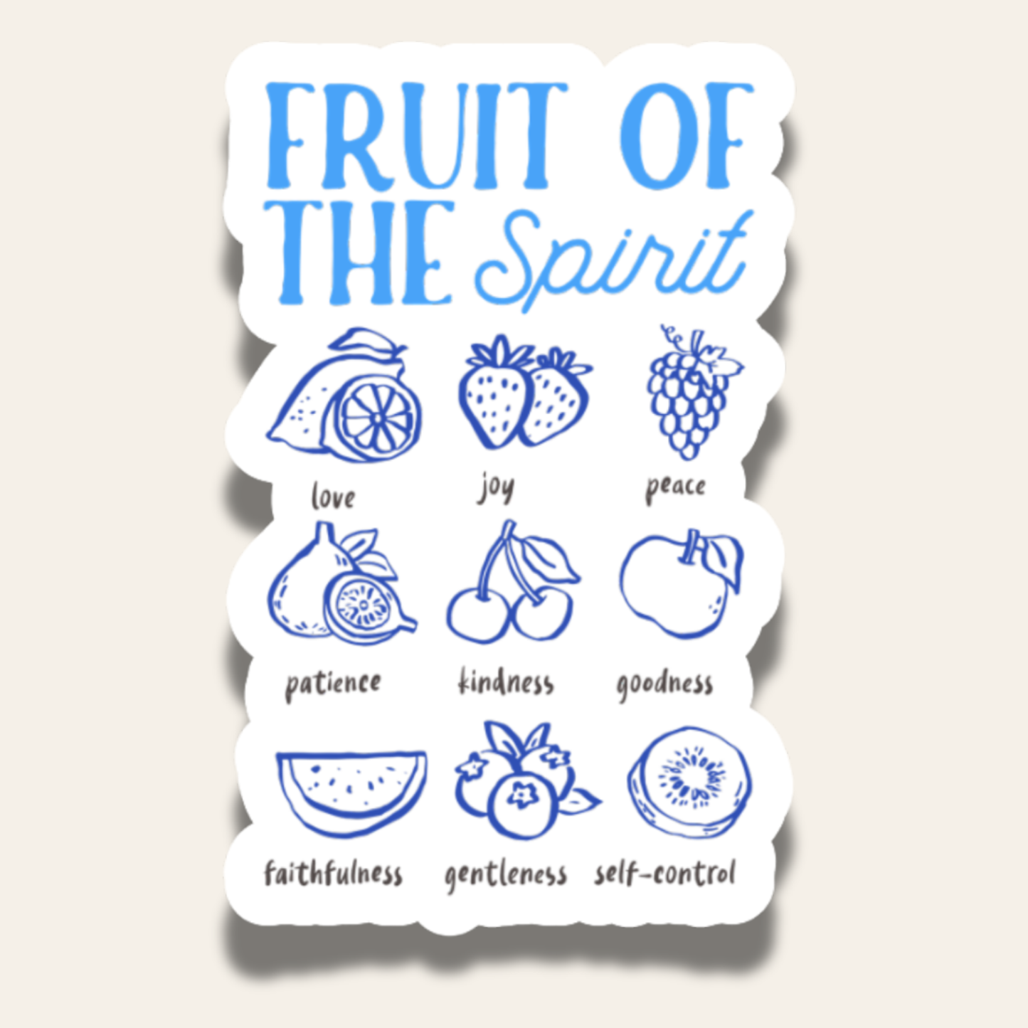 Assorted 3" Die-Cut Stickers