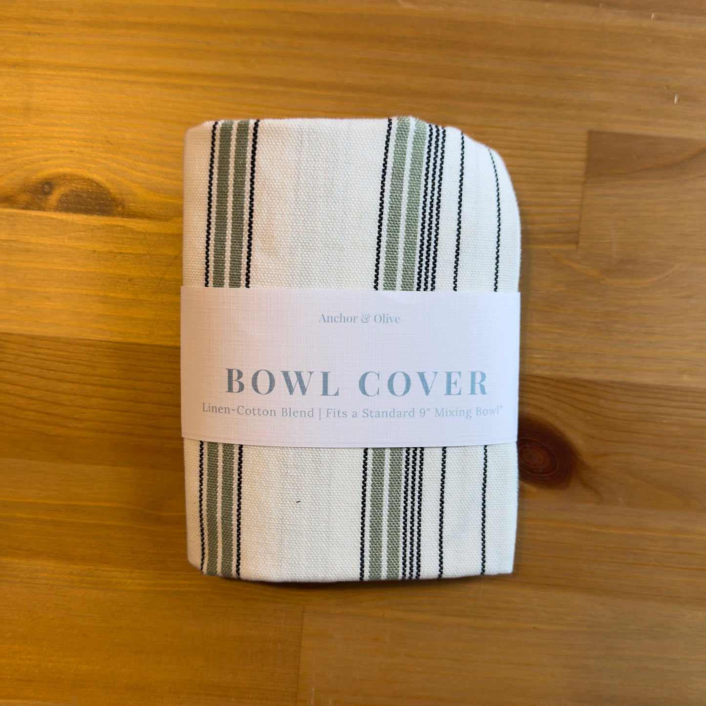 Linen Mixing Bowl Cover