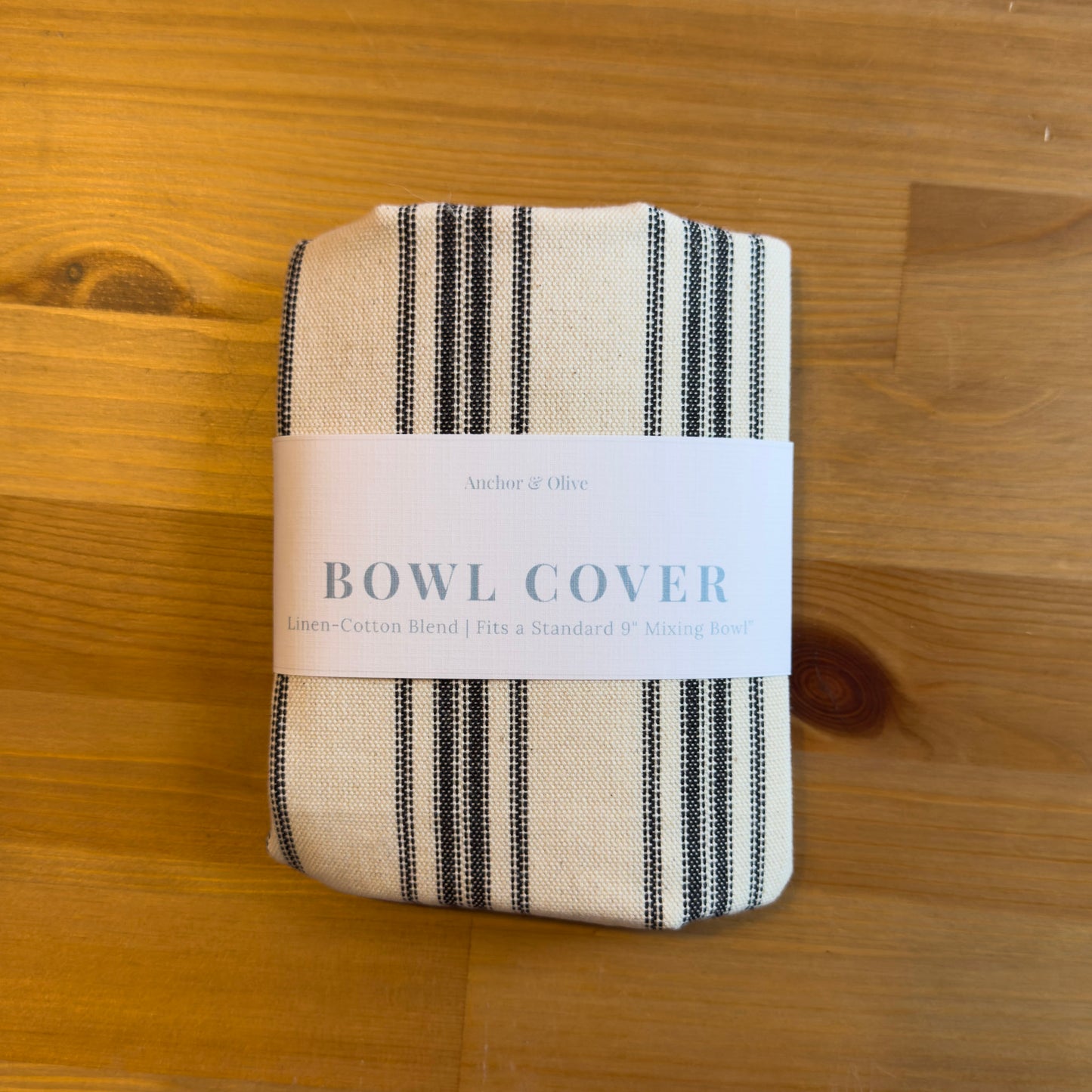 Linen Mixing Bowl Cover