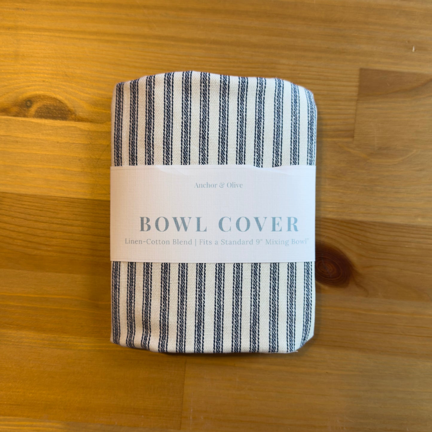 Linen Mixing Bowl Cover