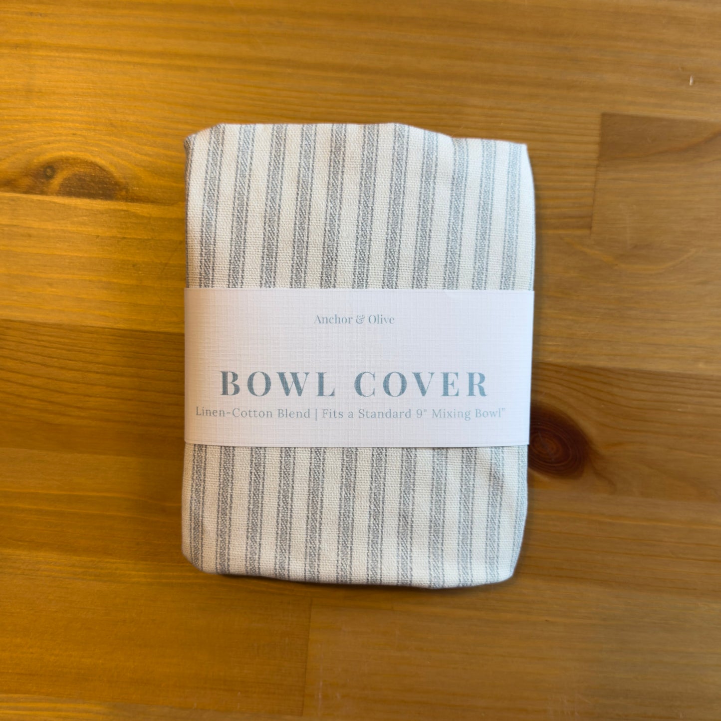 Linen Mixing Bowl Cover